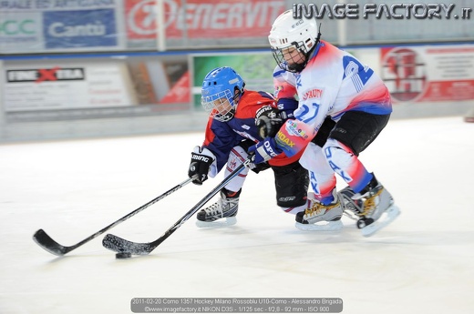 2011-02-20 Como 1357 Hockey Milano Rossoblu U10-Como - Alessandro Brigada